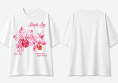 Simple Joy Orchid Oversized Tee